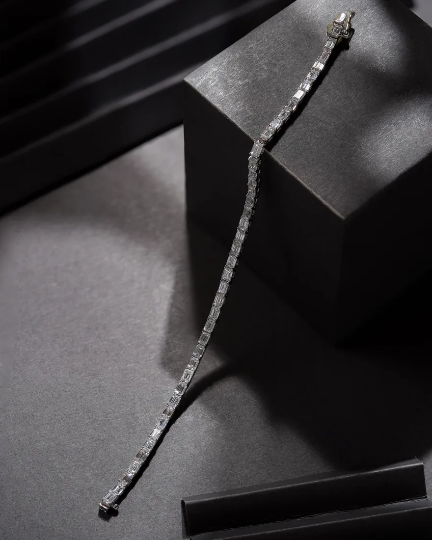 Eternity Emerald-Cut Bracelet