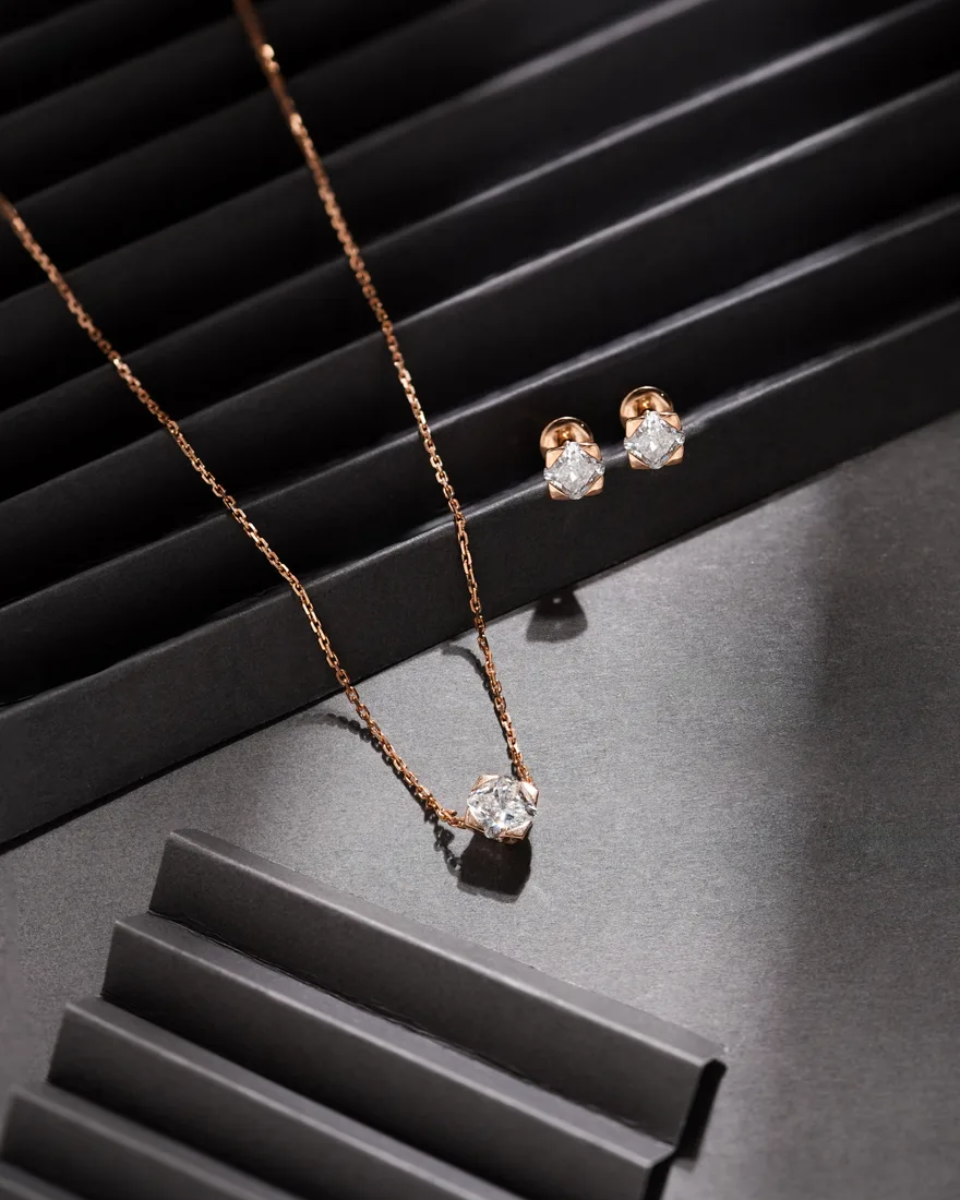 Duet Pear Pendant