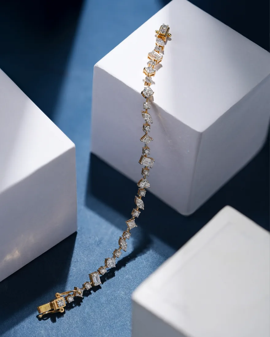 Mosaic Line Bracelet