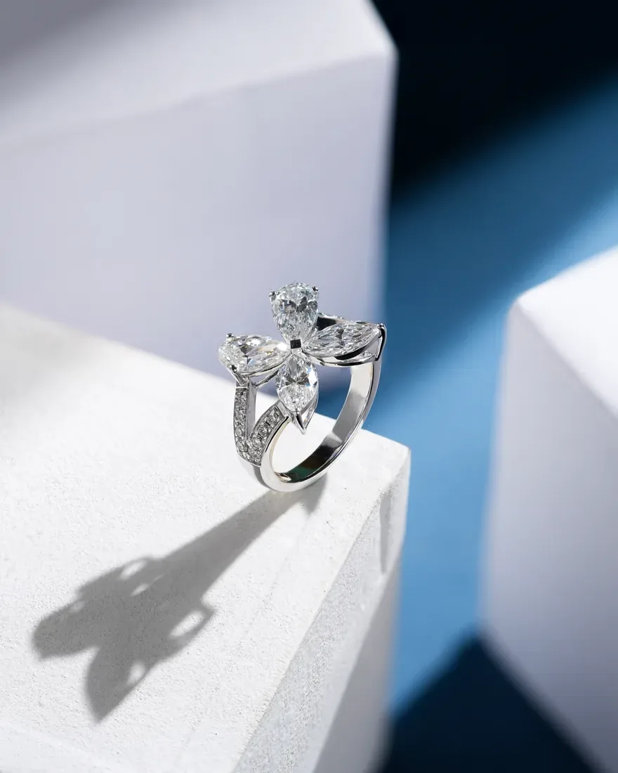 Bloom Marquise Statement Ring