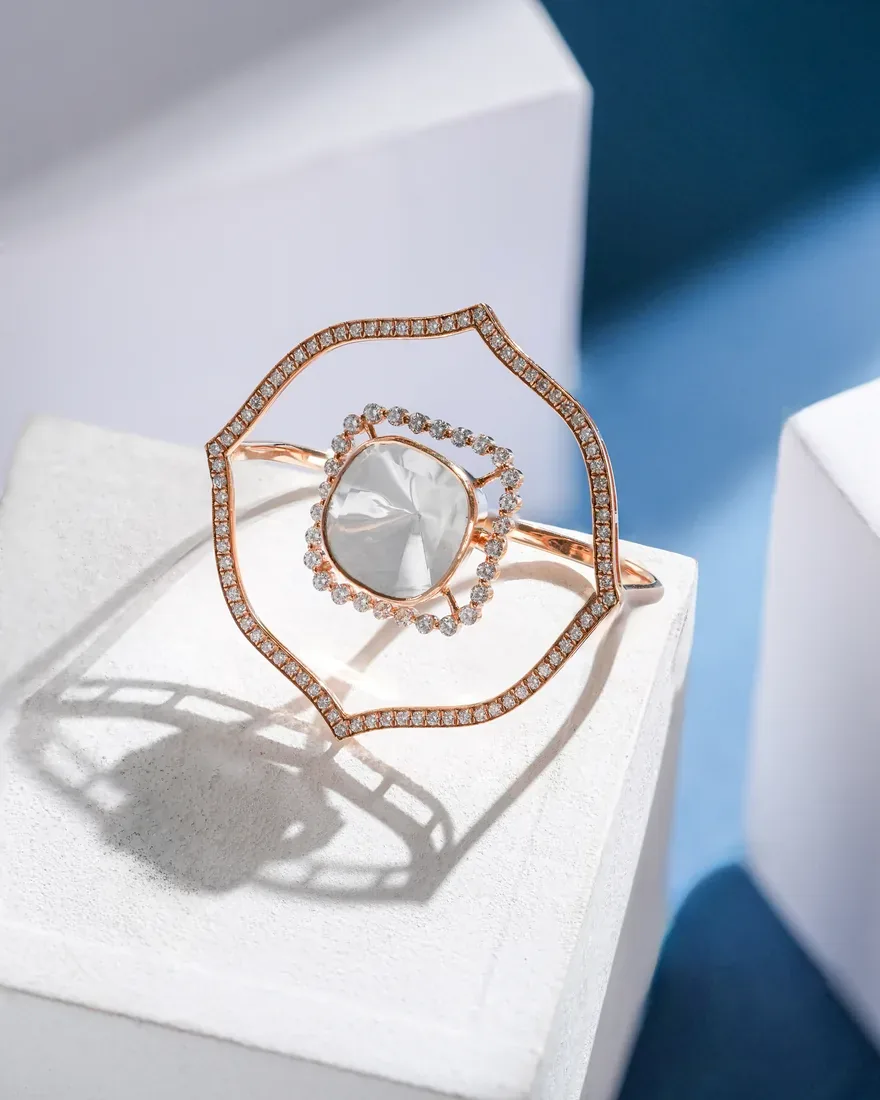 Polki Frame Ring